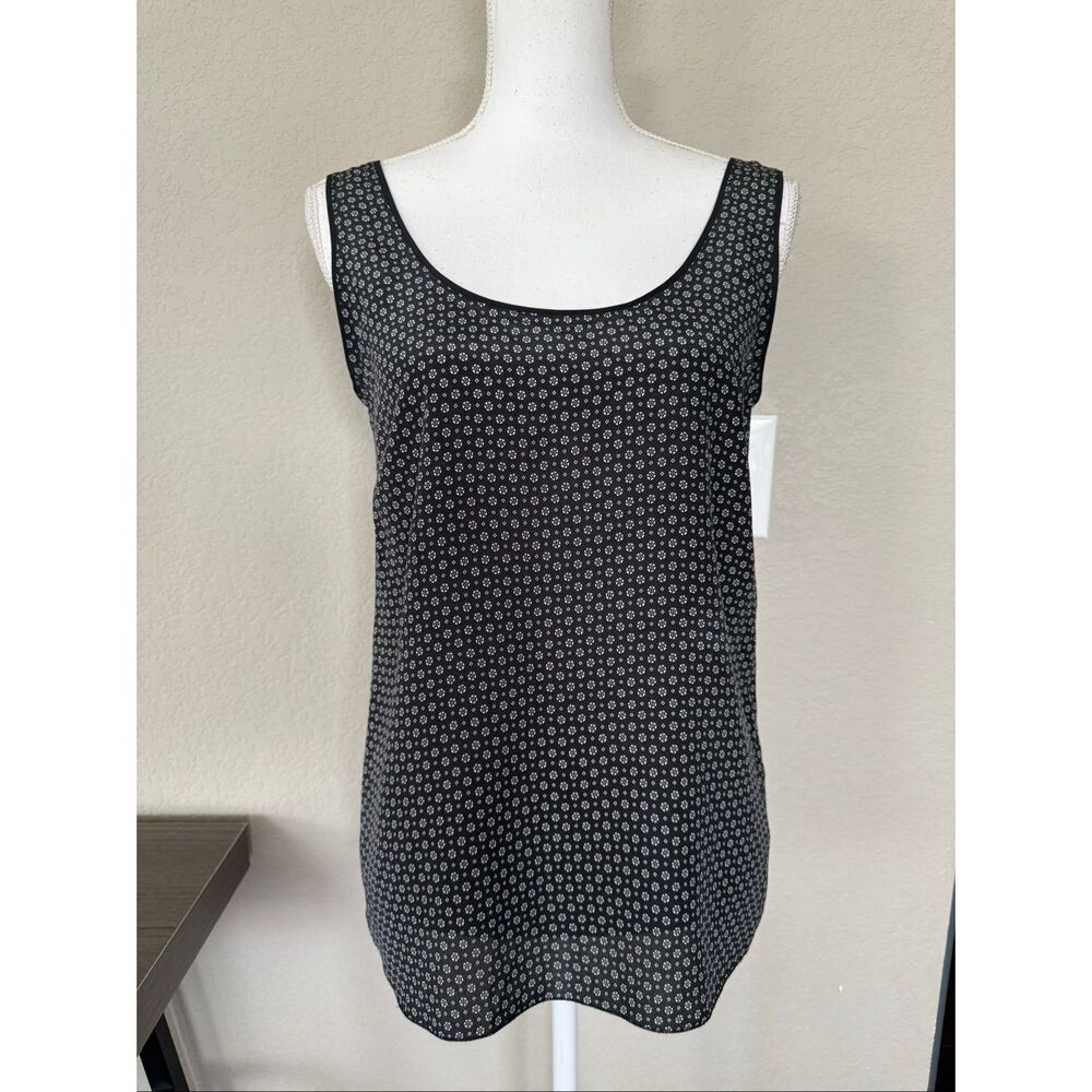 Massimo Dutti 100% Silk Tank Top size 6